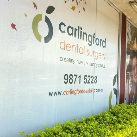 The front of Carlingford Dental Surgery in Carlingford, NSW